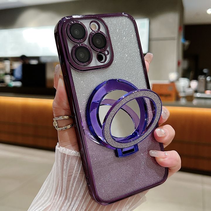 %E3%80%90Shop%20the%20Latest%20Trends%E3%80%91%20HODON%20Plating%20Glitter%20Diomand%20Magnetic%20Ring%20Holder%20Phone%20Cases%20For%2016%2015%2011%2012%2013%2014%20Pro%207%208%20Plus%20X%20XR%20XS%20Case%20Lens%20Film%20Gradient%20Make-up%20Stand%20Cover%20-%20Image%203