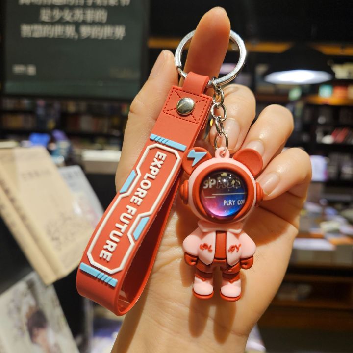 Astronaut%20Bears%20Key%20Chains%20Ring%20Fashion%20Cute%20Animal%20Bag%20Key%20ring%20Holder%20for%20Motor%20Bike%20Car%20Accessories%20Gift%20-%20Image%208