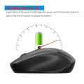 Rechargeable 2.4G Wireless Mouse Metal Noiseless Silent Click Optical Mouse 1600 DPI USB for Notebook Laptop PC. 