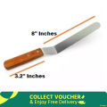Stainless Steel Cake Planer-8" inchi Cake Knife & Wooden Handle.