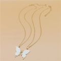 Best Friend Butterfly Necklace for Women Friendship Necklace Animal Card Clavicle Chain Pendant Mother Day Gift Designer Jewelry.