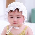 I Love Daddy&Mummy Cute Lace Flower Newborn Baby Girl Hat Panama Cap.