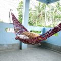 Big size & High Quality Handmade dulna.- Swing made of wide straps .- 8.5 ft. Hammocks for indoor & out door.. 