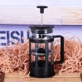 French Press Coffee & Tea Maker 12Oz, Thickened Borosilicate Glass Coffee Press Rust-Free and Dishwasher Safe. 