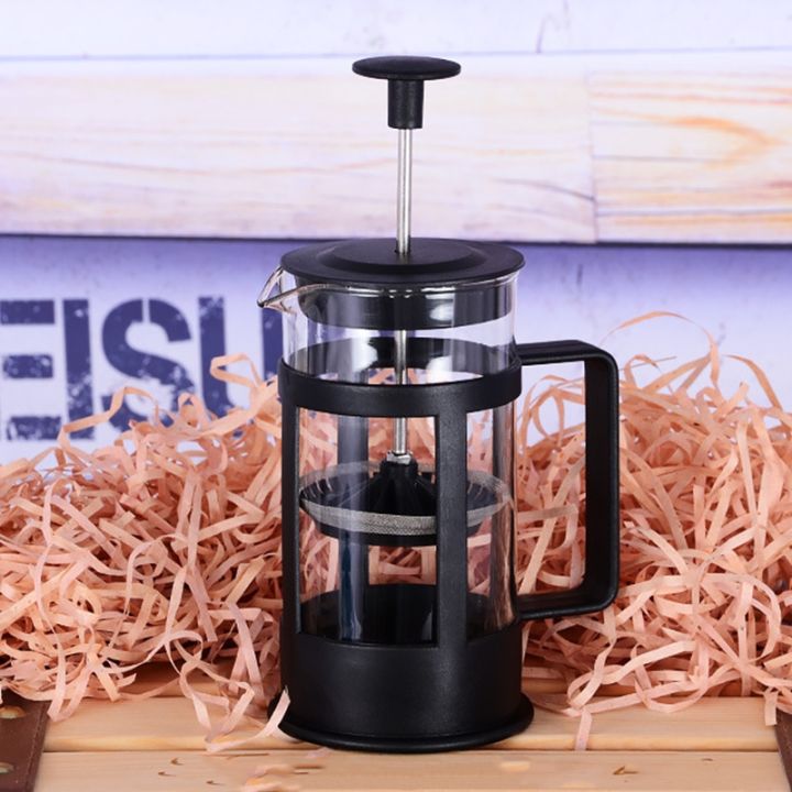 French%20Press%20Coffee%20&%20Tea%20Maker%2012Oz,%20Thickened%20Borosilicate%20Glass%20Coffee%20Press%20Rust-Free%20and%20Dishwasher%20Safe%20-%20Image%204