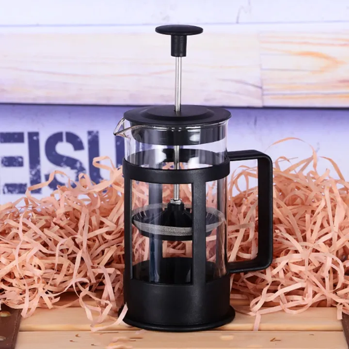 French%20Press%20Coffee%20&%20Tea%20Maker%2012Oz,%20Thickened%20Borosilicate%20Glass%20Coffee%20Press%20Rust-Free%20and%20Dishwasher%20Safe%20-%20Image%204