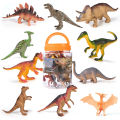 GC 10pcs Jurassic Dinosaur Figures Toys Realistic Dinosaur Figurines Animals Model Toys For Kids Gifts Home Decor.