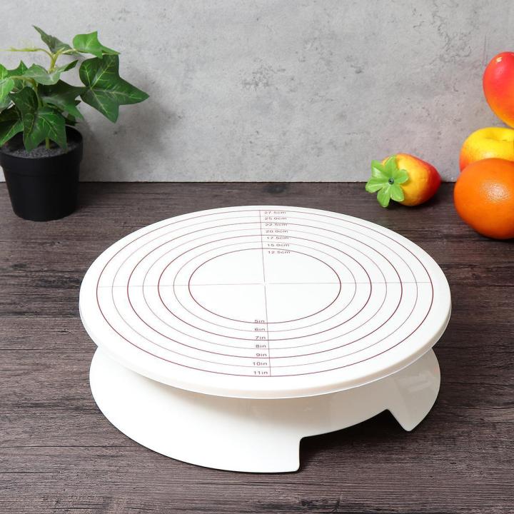 12%20Inch%20Cake%20Making%20Turntable%20Revolving%20Decorating%20Platform%20Stand%20DIY%20Display%20-%20Image%203