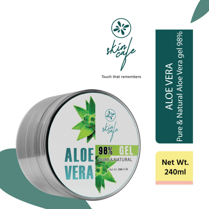 Skin Cafe Pure & Natural Aloe Vera gel 98% (240ml)