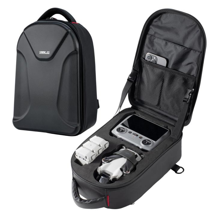 STARTRC Carry Hard Shell Shoulder Storage Bag For DJI Mini 4 Pro / Mini 3 Pro / Mini 4K / Mini 2 SE (Black)