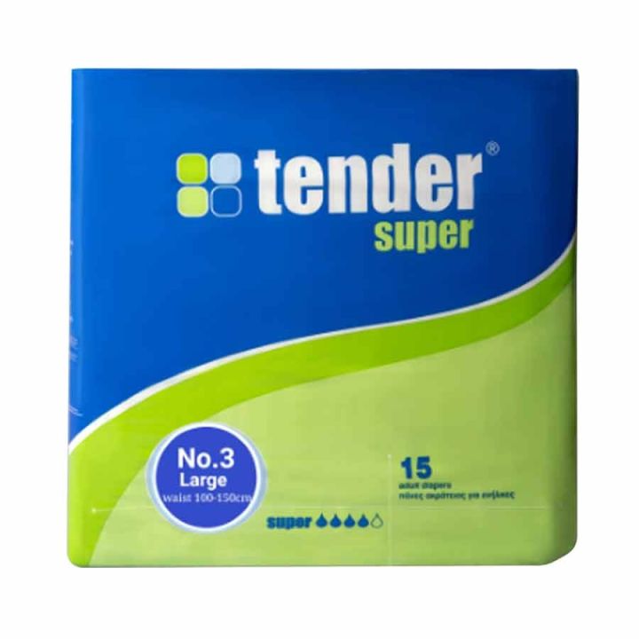 Tender Adult Diaper Belt type-Large-15 Pcs