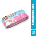 Supermom Baby Wipes - 20 Pcs. 