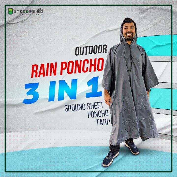 3%20in%201%20Outdoor%20Rain%20Poncho%20for%20Hiking%20Trekking%20Camping%20with%20Tarp%20and%20Ground%20Sheet%20Facility%20-%20Image%202