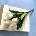 Tulip Artificial Flowers Tulip Bouquet Fake Flower Wedding Bouquet Garden Tulip Bouquet Bouquet Decor. 