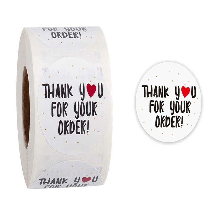 Thank%20You%20Stickers%20500pcs%20Roll%20Round%20Creative%20Pattern%20Thank%20you%20Stickier%20Sealing%20Business%20Label%20Sticker%20-%20Image%204