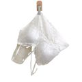 French New Lace Beautiful Back Sling Bra Strap Latex Cup Comfortable Basic Wrapped Chest Outer Wear Slim Fit Sexy Vest. 