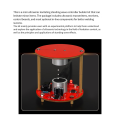DIY Ultrasonic Suspension Acoustic Electronic Kit Soldering Project 40KHZ Mini Acoustic Levitator Practice Solder Kit.