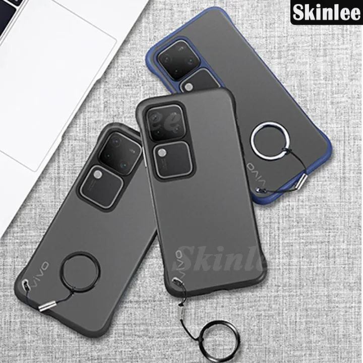 Phone%20Case%20For%20vivo%20V30%20Pro%20Flip%20Back%20Cover%20Thin%20Frameless%20Case%20Clear%20Matte%20Rimless%20Radiating%20For%20vivo%20V30%20Cover%20Cases%20-%20Image%205