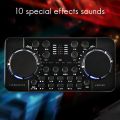 3X V300 PRO Sound Card 10 Sound Effects Bluetooth Noise Reduction Audio Mixers Headset Mic Voice Control for Phone PC. 