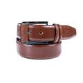 Chocolate Leather Formal Belt For Men. 