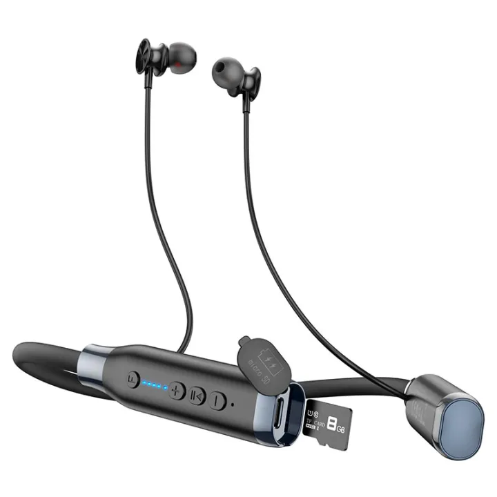 Hoco ES62 Pretty Neckband Bluetooth Earphone 120 Hours Use Time Dual Play Mode Neckband Long Time Standby