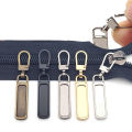 5pcs Detachable Metal Zipper Pullers For Zipper Sliders Head Zippers Repair Kits.
