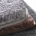 Thick velvet super absorbent bathroom door mats, non-slip bedroom mats, bathroom carpets, kitchen mats Bathroom Carpet High-hair-40cmx60cm.