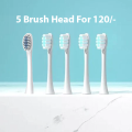 Electric toothbrush with 2 brush head.