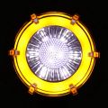 4Pcs Motorcycle Turn Signal Modified LED Two-Color Circular Streamer Turn Signal Indicator with Daytime Running Lights. 