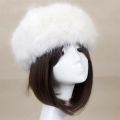 Winter Thick Furry Hairband Fluffy Russian Faux Fur Women Girl Fur Headband Hat Winter Outdoor Earwarmer Ski Hats Hot. 