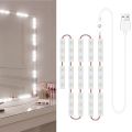 2-piece LED makeup mirror light USB trip light. 