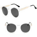 Transparent Frame Sunglasses Retro Uv Protection Women'S Sunglasses Sun Protection Eyeglasses Round Lenses Anti-Uv Retro Round Frame Sunglasses for Street Photography Outdoor Activities Beach Vacation.