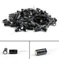 5Pcs- 470uF 50V RADIAL Electrolytic Capacitor 470uF 50V Radial Polarized Aluminum Electrolytic Capacitors 2 Pin Leads Connections Leg.