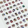 Crayon Shin-Chan Cute Cartoon Nohara Shiro Sato Masao Sticker Kawaii Periphery Adorkable Hand Account Phone Case Decorate Gift. 