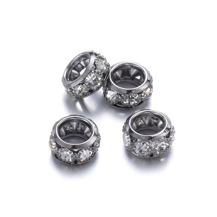 St.Kunkka%2020pcs%2012/10mm%20Copper%20Rhinestone%20Bead%20Ring%20Making%20Jewelry%20DIY%20For%20Bracelet%20Necklace%20-%20Image%205
