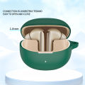 Earbuds Protective Cover for QCY MeloBuds Pro, Liquid Silicone Earphone Cases. 