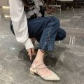 Fashion Shoes Summer New Toe Cap Sandals Women's Elegant Sandals Women's Outer Wear High Heels Thick Heel Shoes Women's Sandals. 