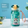 Kids Water Sippy Cup With Straw Cartoon Leakproof Water Bottles Outdoor Portable Drink Bottle Children's Lovely Cup.