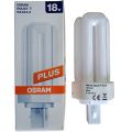 OSRAM 18W Dulux T Plus Lamp 18W/840 GX24d-2 (2Pin) 1200lm Cool White, Germany. 