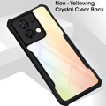 For Oppo Reno 8 5G Protective Black Border Crystal Clear Xundd Mobile Back Case Cover.