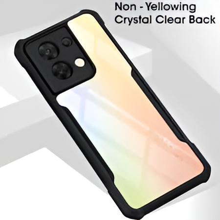 For%20Oppo%20Reno%208%205G%20Protective%20Black%20Border%20Crystal%20Clear%20Xundd%20Mobile%20Back%20Case%20Cover%20-%20Image%203