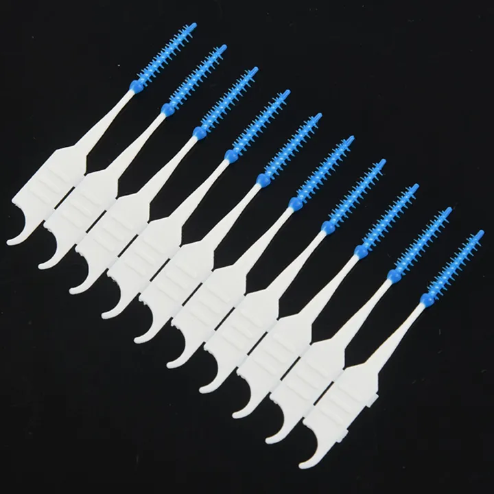 40pcs%20Teeth%20Toothpicks%20Dental%20Floss%20Picks%20Interdental%20Brush%20Stick%20Tooth%20Clean%20-%20Image%207