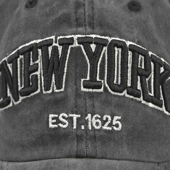 New%20York%20Washed%20Cotton%20Baseball%20Caps%20For%20Women%20Men%20Retro%20Letter%20Embroidery%20Snapback%20Hats%20Sun%20Visors%20Hip%20Hop%20Dad%20Hat%20Casquette%20-%20Image%203