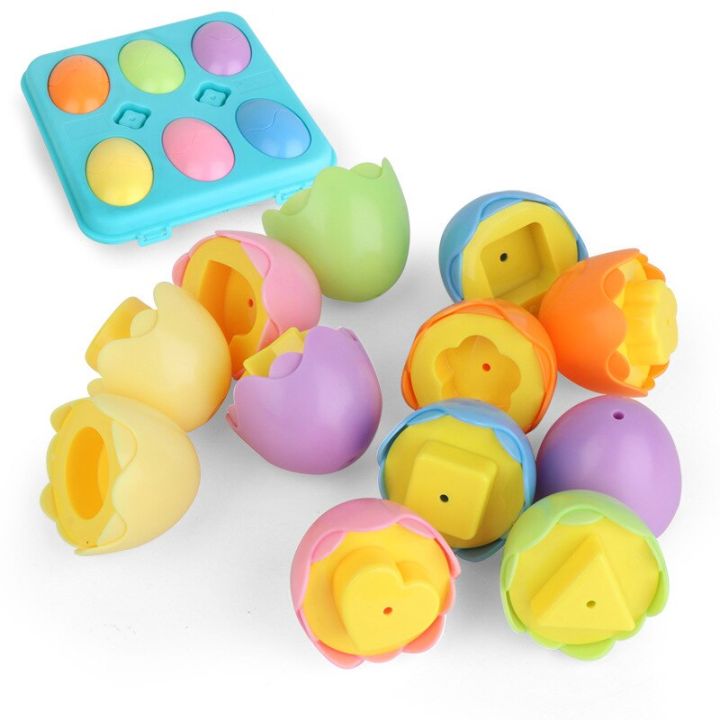 6Pcs/Box%20Colorful%20Egg%20Baby%20Toys%20Puzzle%20Game%20Early%20Educational%20Matching%20Toy%20Learning%20Color%20Shape%20for%20Kids%20Toddler%20Children's%20Gift%20-%20Image%204