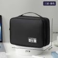 Travel Gadget Cable Storage Bag Organizer Digital Electronic Organizer Portable USB Data Line Charger Plug Power Bank Mobile Storage Bag. 