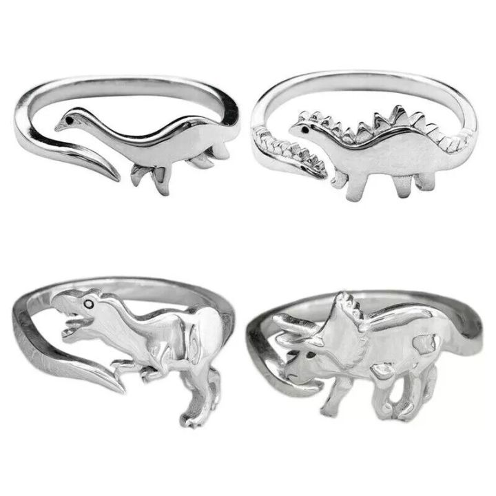 CuteOpen%20Adjustable%20Ring%20Gift%20for%20Women%20Rings%20Dinosaur%20Rings%20Long-necked%20Dragon%20Stegosaurus%20Jewelry%20-%20Image%208