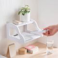 Wall Mounted Wifi Router Shelf Set-Top Box Bracket Creative Storage Box Rack Double Floating Shelf,Modern Wall Mount Floating Shelf Tv Console For Cable Boxes, Routers, Remotes - Router Stand. 
