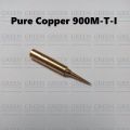 Pure Copper 900M-T-I Soldering Tip Bit Lead Free Soldering Iron Bits Replacement Pencil Soldering Solder Iron Tip For Soldering Station Tip. 