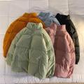 Men Harajuku Colorful Bubble Coat Winter Jacket Mens Streetwear Hop Parka Korean Black Clothes Puffer Jackets.