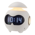 Mini Bluetooth Speaker Included Kids Alarm Clock, Wake Up Alarm Clock with , Adjustable Night Light for Friends Gift. 